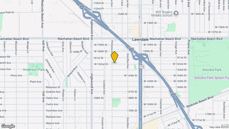 4570-4572 W 162nd St Map and Location Details