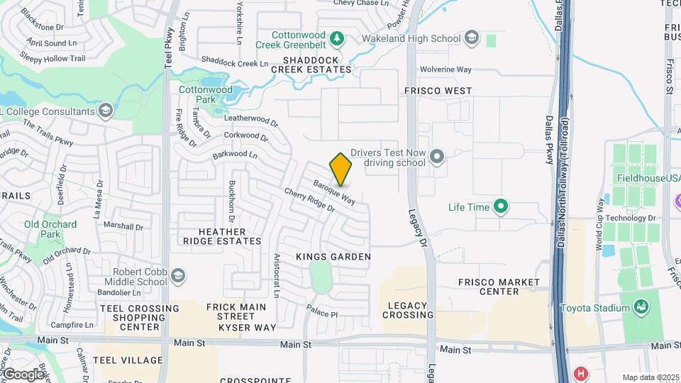 9907 Divine Ct Map and Location Details