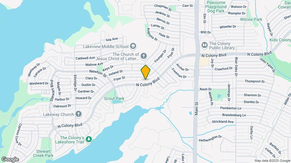 4336 N Colony Blvd Map and Location Details