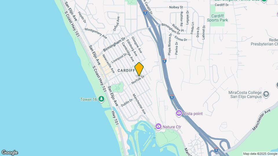 2287 Oxford Ave Map and Location Details