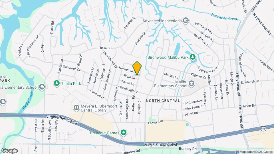 521 Gotham Rd Map and Location Details