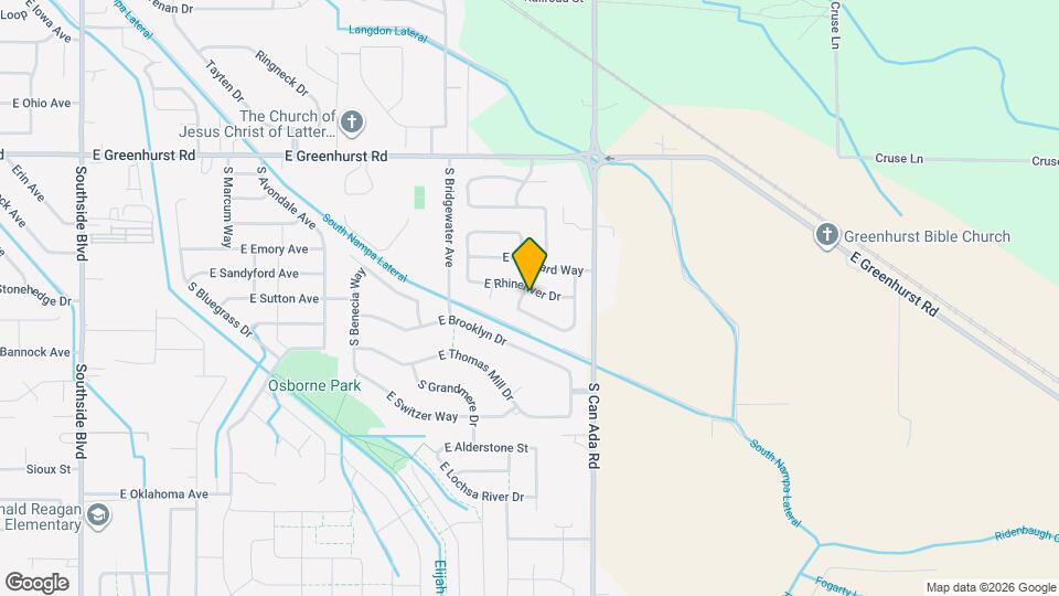 4503 E Rhineriver Dr Map and Location Details
