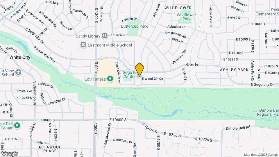 10342 Countrywood Dr Map and Location Details
