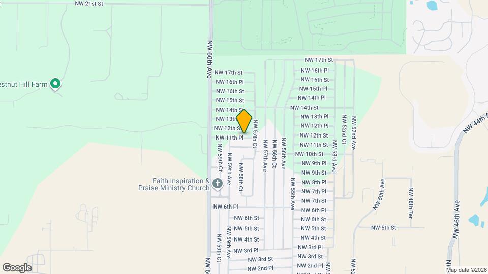 5783 NW 11th Pl Mapa y Detalles de la Ubicación