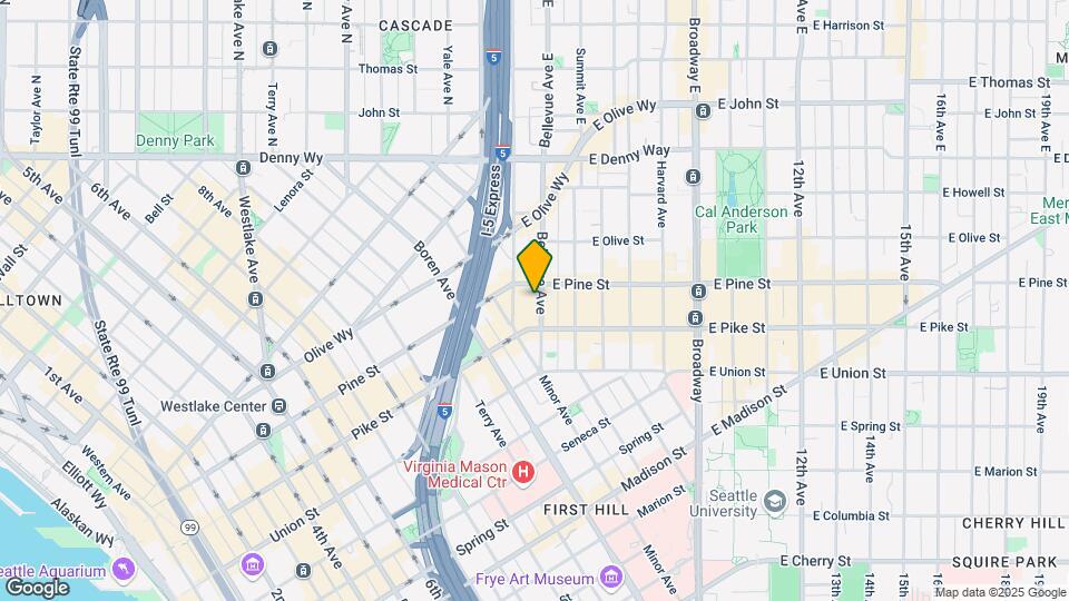 1521 Bellevue Ave Map and Location Details
