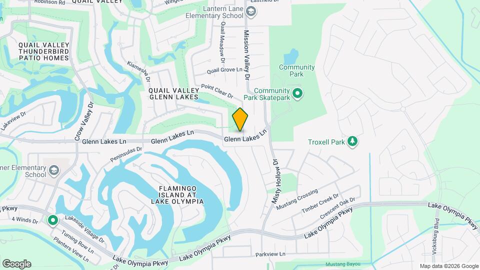 4042 Greenbriar Dr Mapa y Detalles de la Ubicación