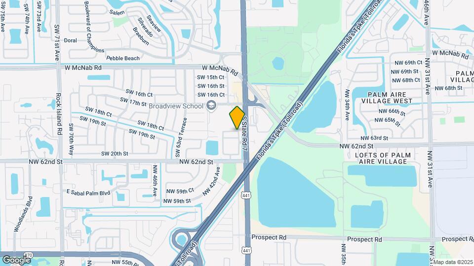1909 SW 60th Ave Map and Location Details