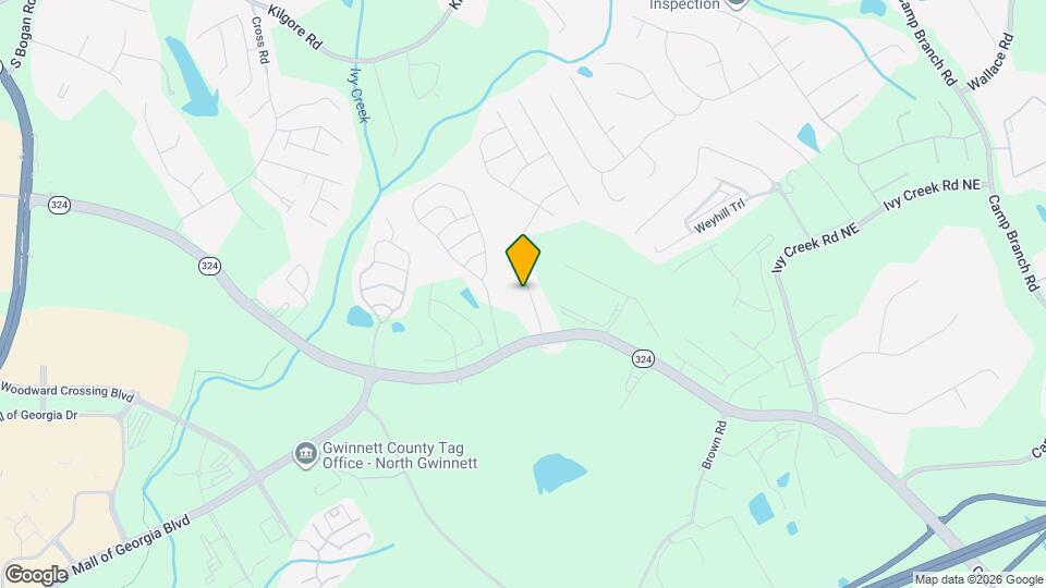 3068 Ivy Crossing Dr Map and Location Details