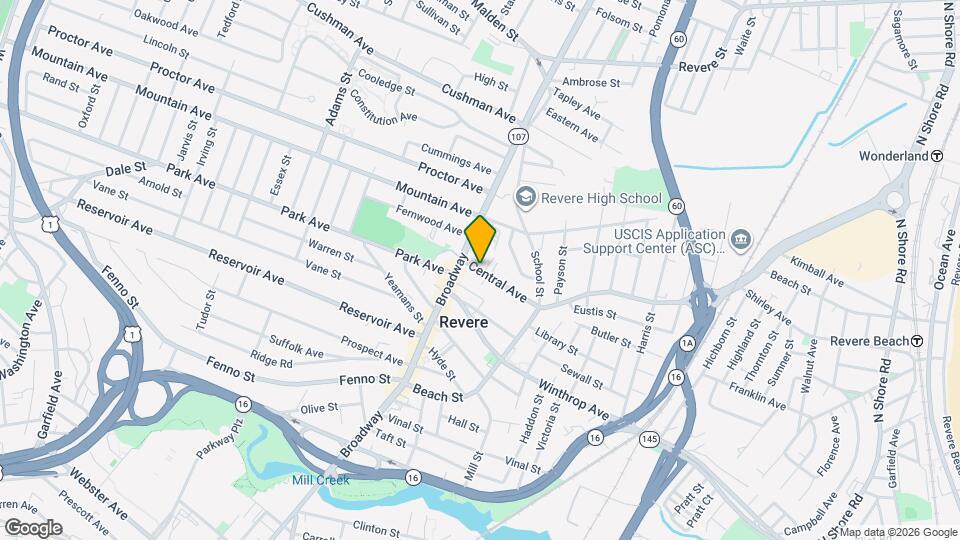 20 Central Ave Map and Location Details