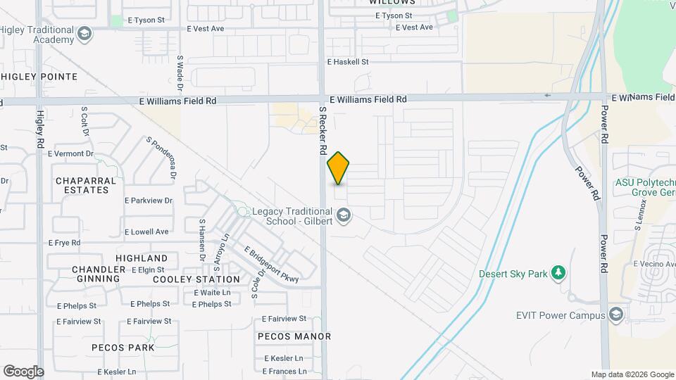 2661 S Olympic Dr Map and Location Details