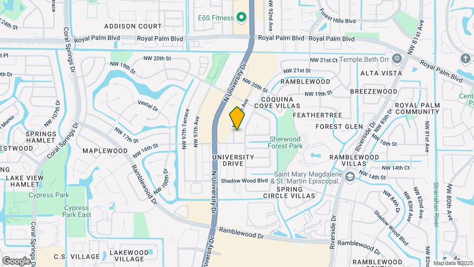 1695 NW 94th Ave Mapa y Detalles de la Ubicación