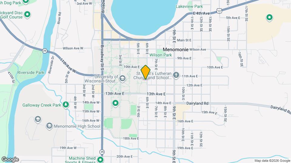 1115 6th St E Map and Location Details