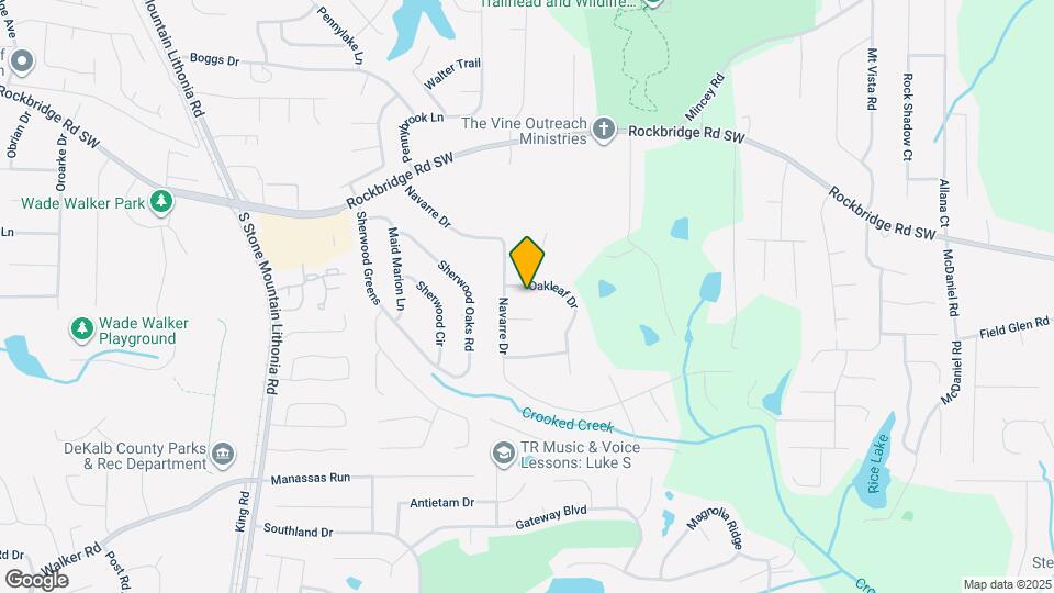 5801 Oakleaf Dr Map and Location Details