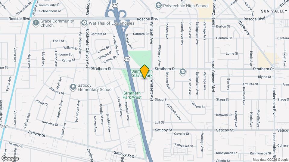 7913 Vanscoy Ave Map and Location Details
