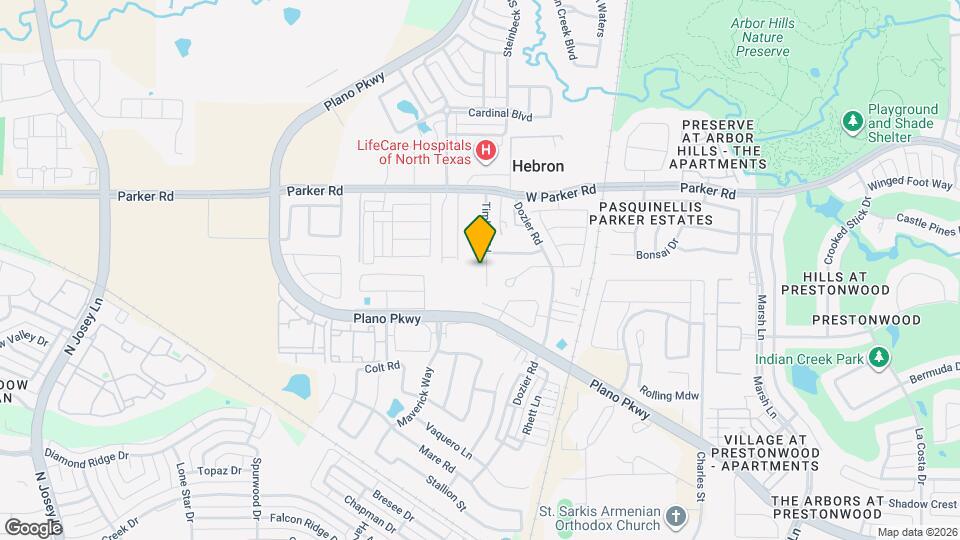 4821 Timber Trl Mapa y Detalles de la Ubicación