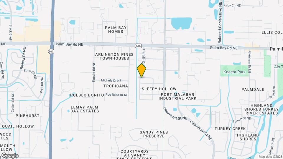 2106 Tarrytown Ln NE Map and Location Details