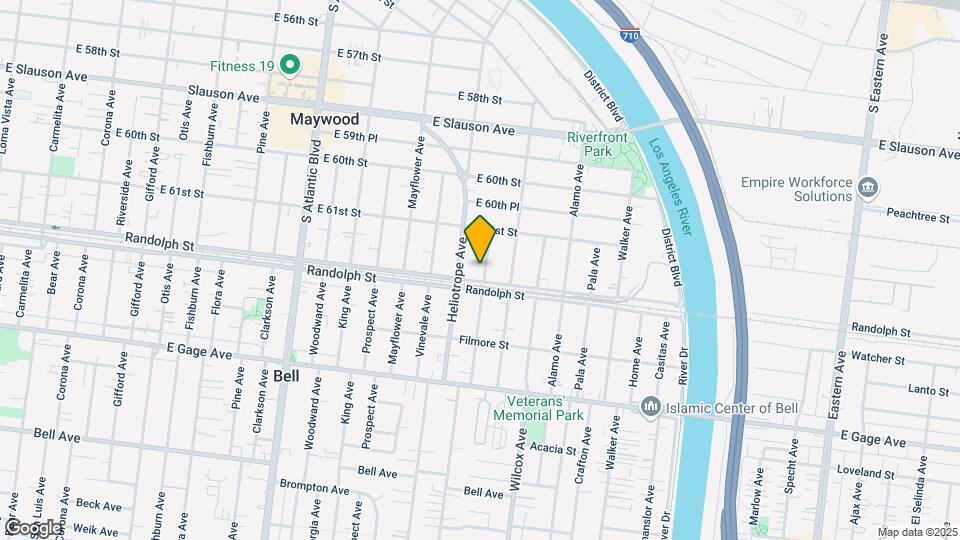 6149 Palm Ave Mapa y Detalles de la Ubicación