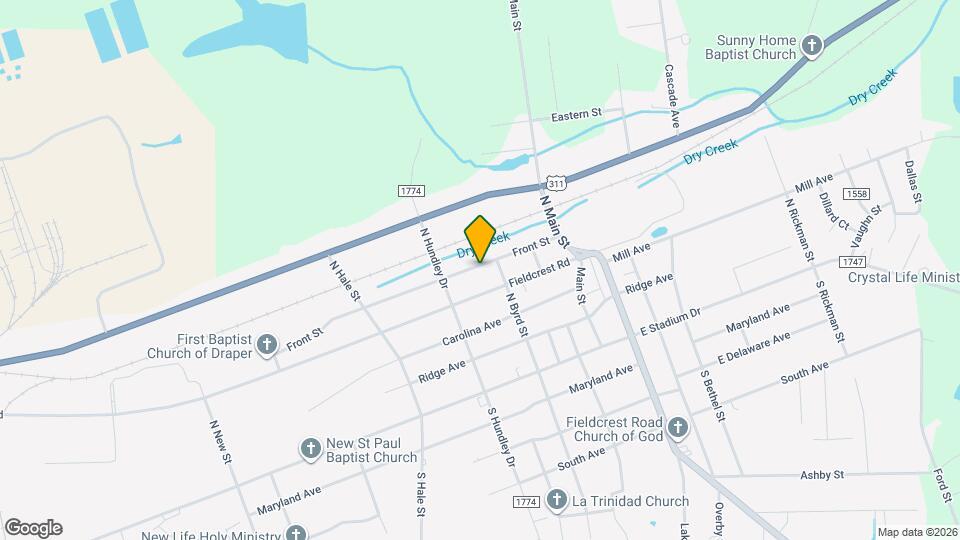 1318 Front St Map and Location Details