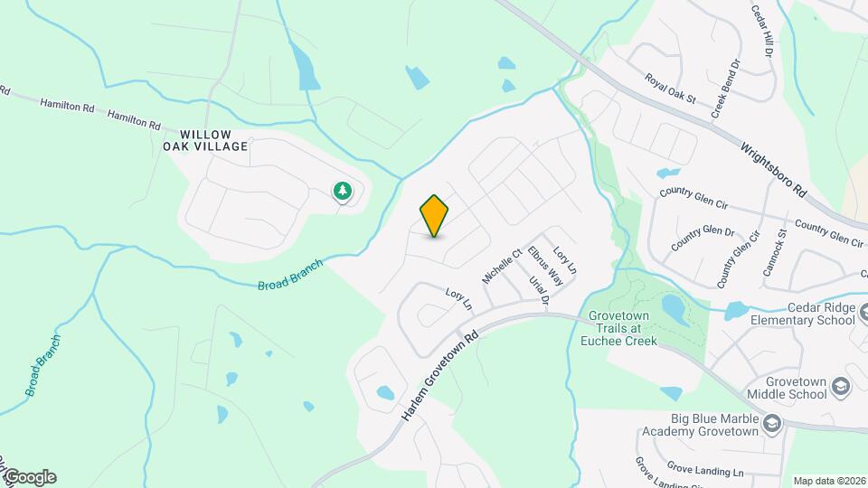 1429 Deer Hollow Run Map and Location Details