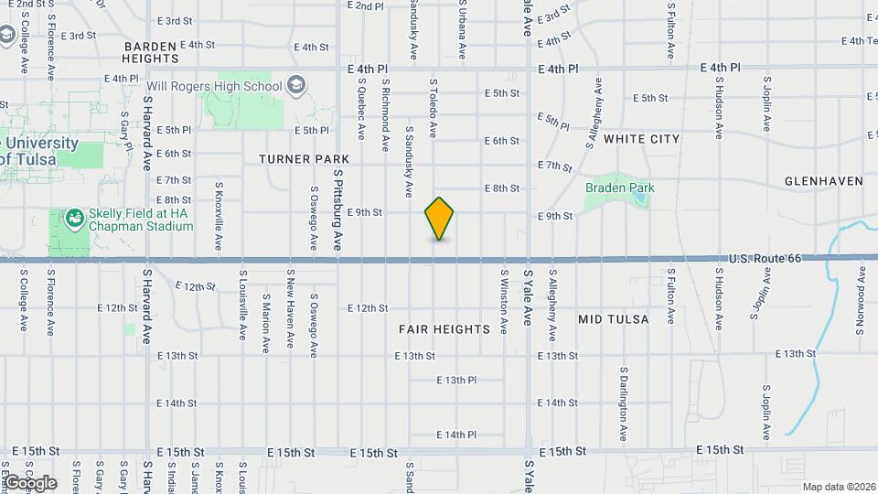 935 S Toledo Ave Mapa y Detalles de la Ubicación