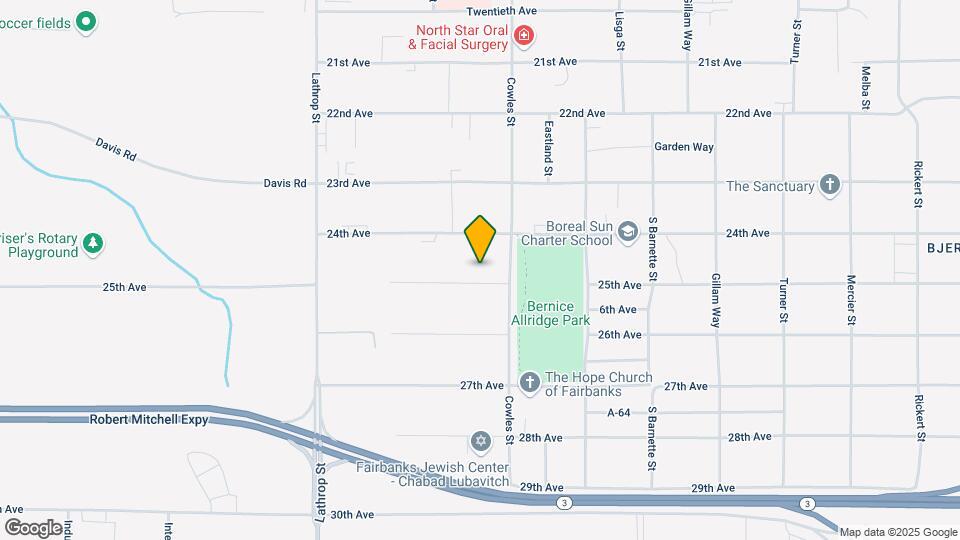 1416 25th Ave Map and Location Details