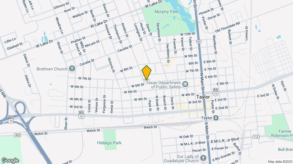 600 Kimbro St Map and Location Details