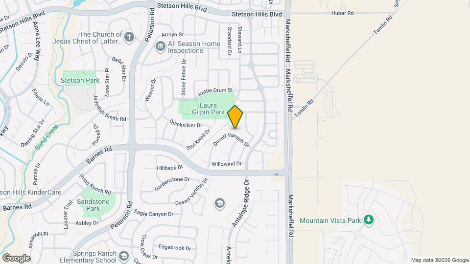4928 Desert Varnish Dr Map and Location Details