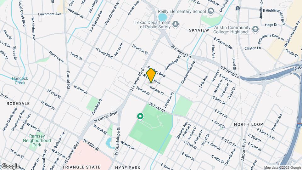 608 Genard St Map and Location Details