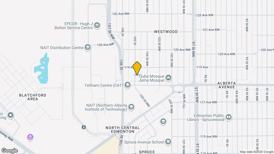 11821-11105 105 St Map and Location Details