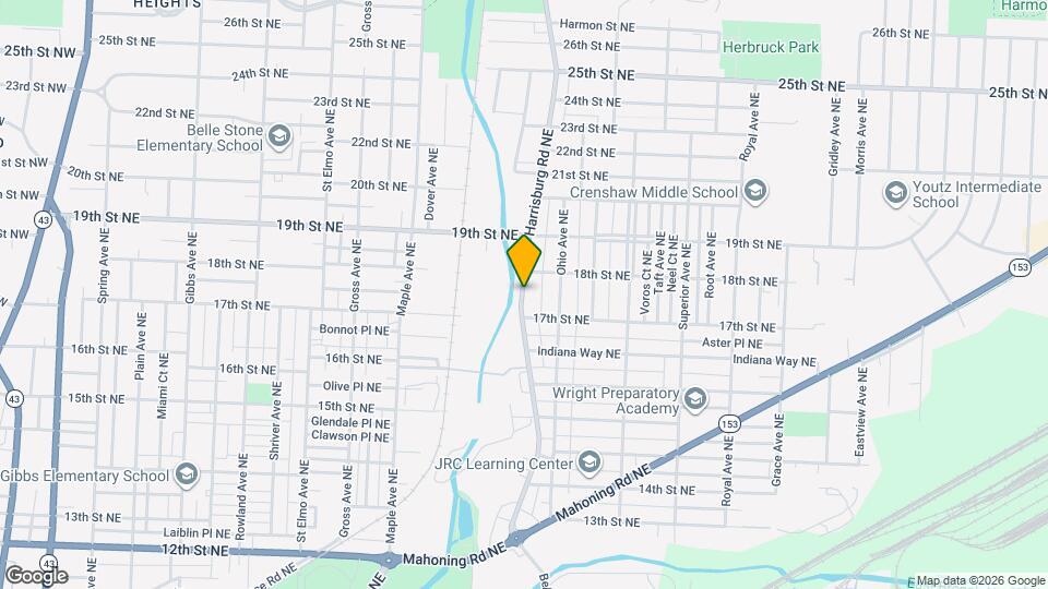 1722 Harrisburg Rd NE Map and Location Details