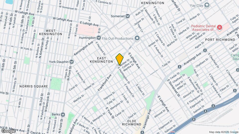 2101 E Huntingdon St Map and Location Details