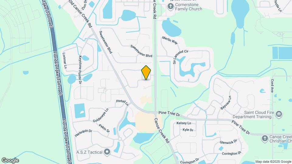 2496 Seven Oaks Dr Map and Location Details
