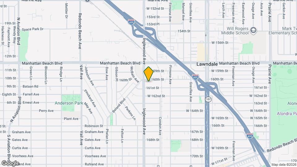 4744 W 160th St Mapa y Detalles de la Ubicación