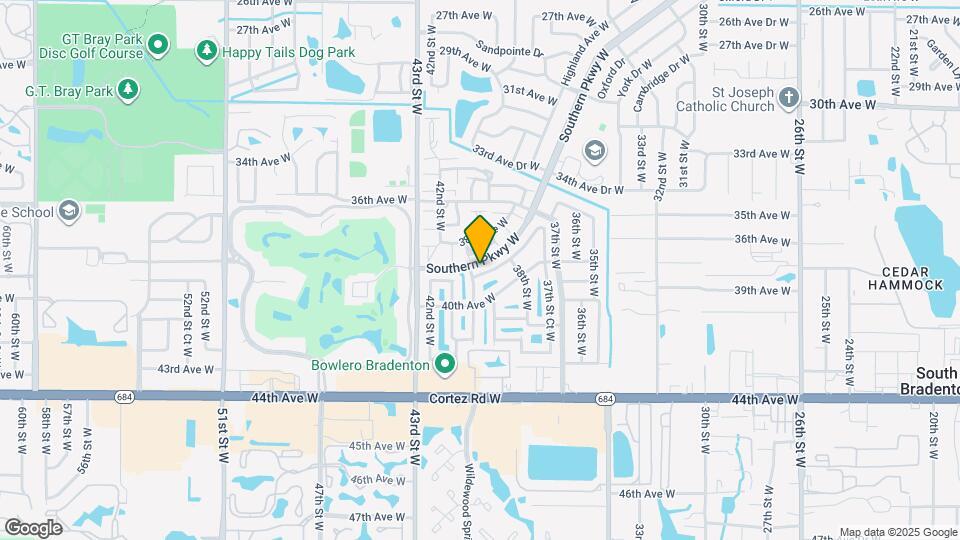 3908 39th Ave W Map and Location Details