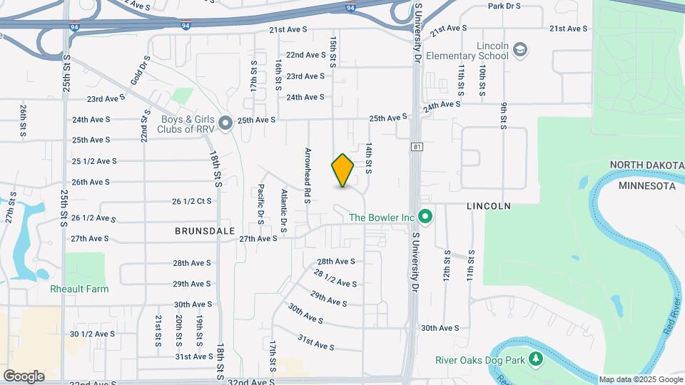 2615 15th St S Map and Location Details