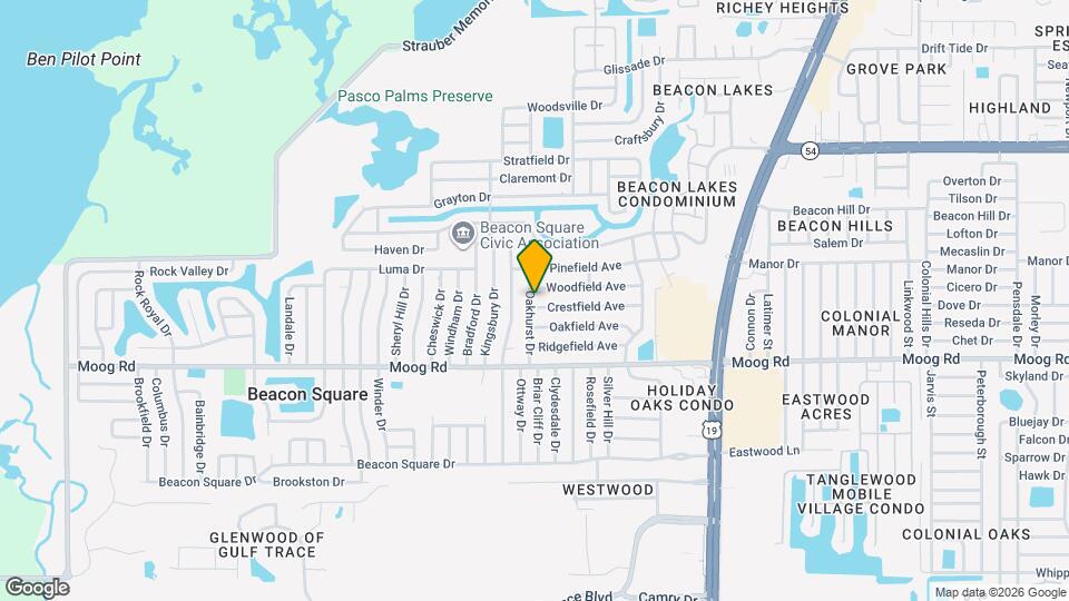 3624 Oakhurst Dr Mapa y Detalles de la Ubicación