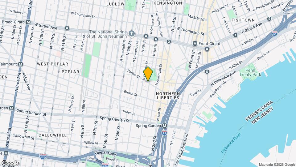 860 N 3rd St Map and Location Details