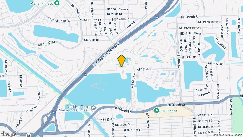 1301 NE 191st St Map and Location Details