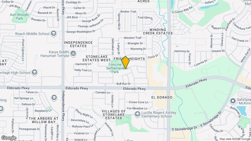 15507 Appaloosa Dr Map and Location Details