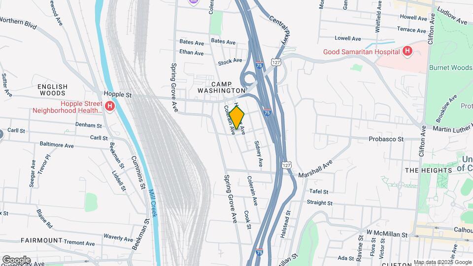 2900-2902 Colerain Ave Map and Location Details