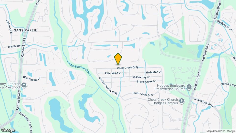 12857 Chets Creek Dr N Map and Location Details