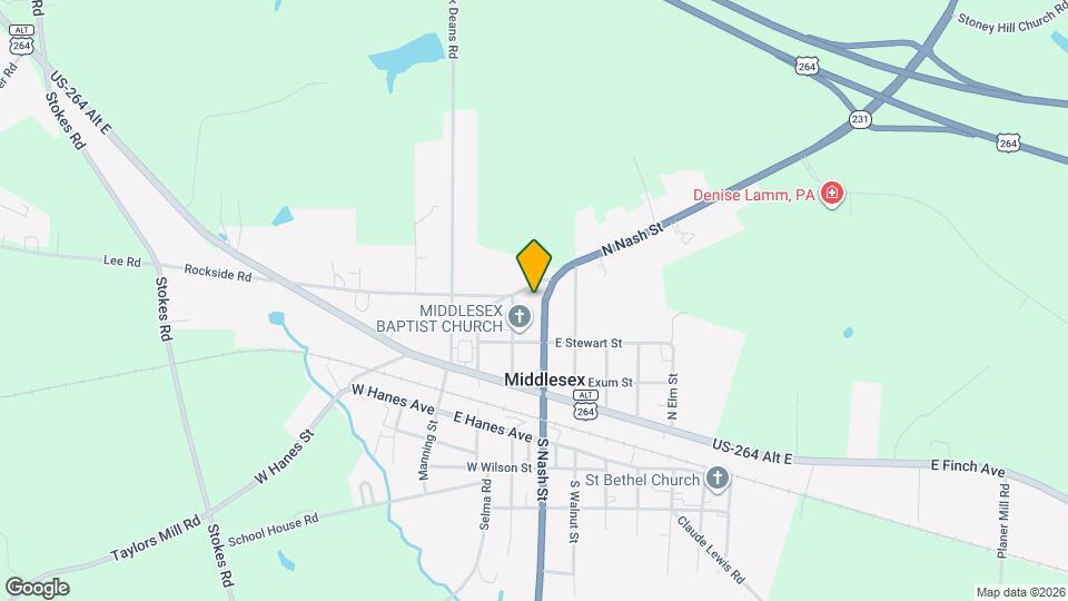 9916 N Nash St Map and Location Details