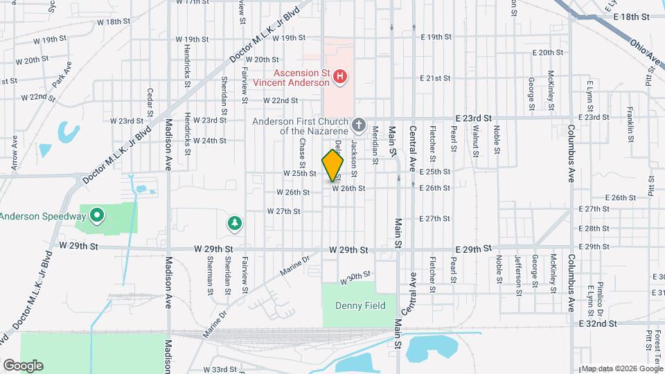2519 Delaware St Map and Location Details