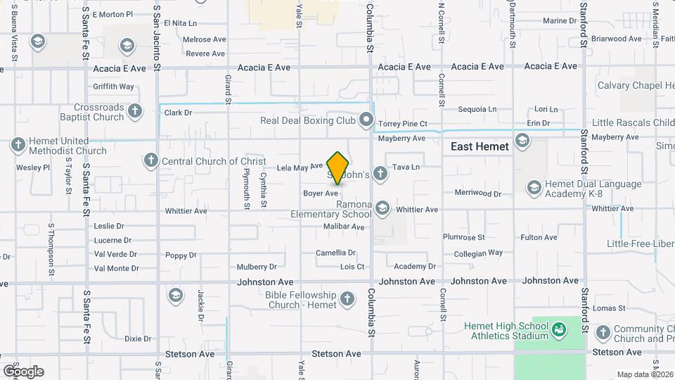 26445 Katharin St Map and Location Details