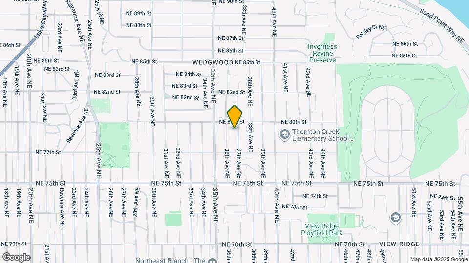 7745 37th Ave NE Map and Location Details