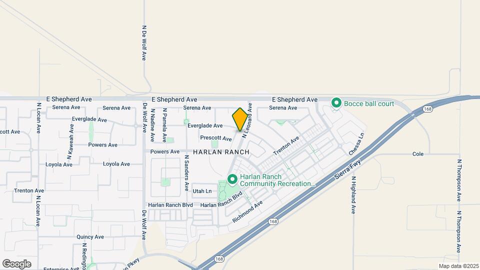 1879 N Nicolette Ln Map and Location Details
