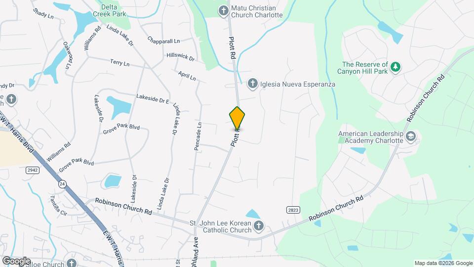 7015 Plott Rd Map and Location Details