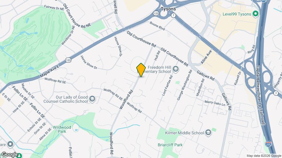 1937 Woodford Rd, Unit SI ID1473412P Map and Location Details