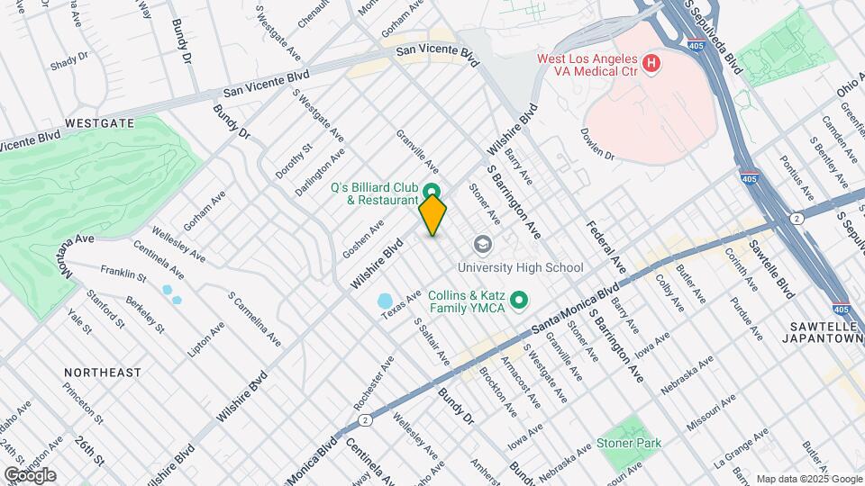 1226 Armacost Ave Mapa y Detalles de la Ubicación