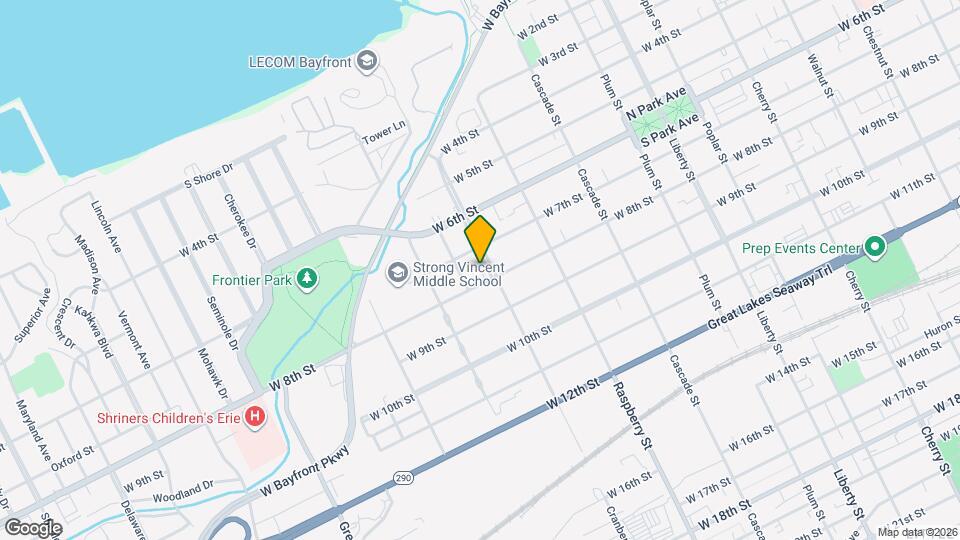 720 Cranberry St Mapa y Detalles de la Ubicación